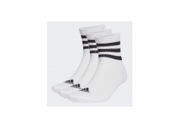 adidas 3S C Spw MID 3'lü Beyaz Çorap Seti (HT3456)