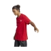 adidas Essentials Single Jersey Erkek Kırmızı Tişört (IC9290)