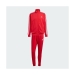 adidas Basic 3 Stripes Tricot Erkek Kırmızı Eşofman Takımı (IJ6056)