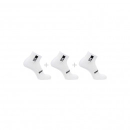 Salomon Everyday Ankle Unisex Beyaz 3'lü Çorap Seti (LC2086500)
