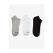 Skechers No Show Socks Mix Unisex 3'lü Çorap (S212300-900)