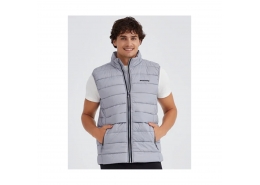 Skechers Outerwear Padded Vest Erkek Gri Yelek (S231241-035)