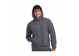 Skechers Essential Erkek Gri Kapüşonlu Sweatshirt (S232232-040)