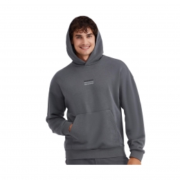 Skechers Essential Erkek Gri Kapüşonlu Sweatshirt (S232232-040)