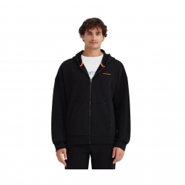 Skechers Essential Erkek Siyah Fermuarlı Sweatshirt (S232439-001)