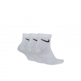 Nike Everyday Beyaz 3'lü Çorap (SX7677-100)