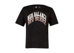New Balance Lifestyle Kadın Siyah Tişört (WNT1204-BK)