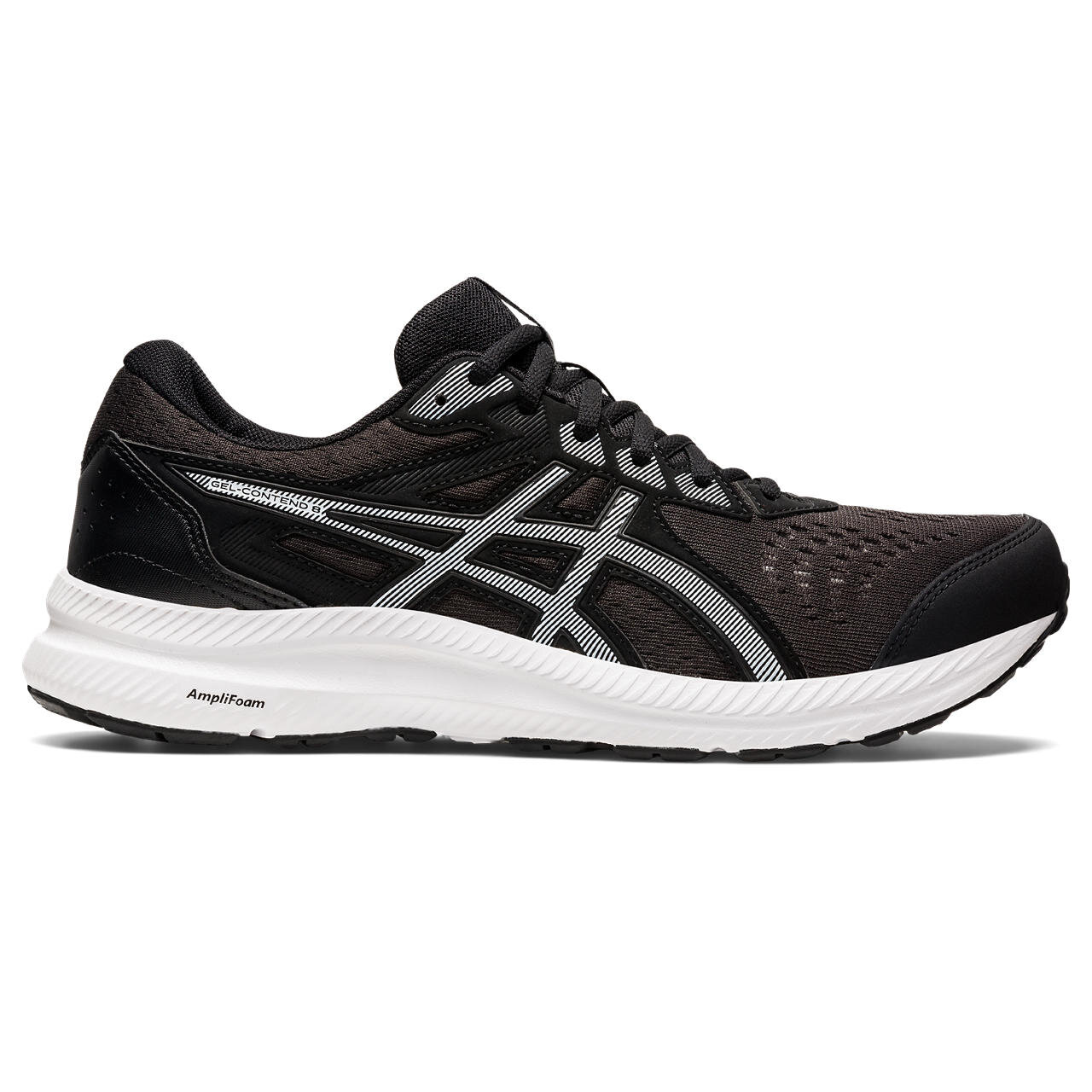 Asics Gel-Contend 8 Erkek Siyah Gri Koşu Ayakkabısı (1011B492-002)