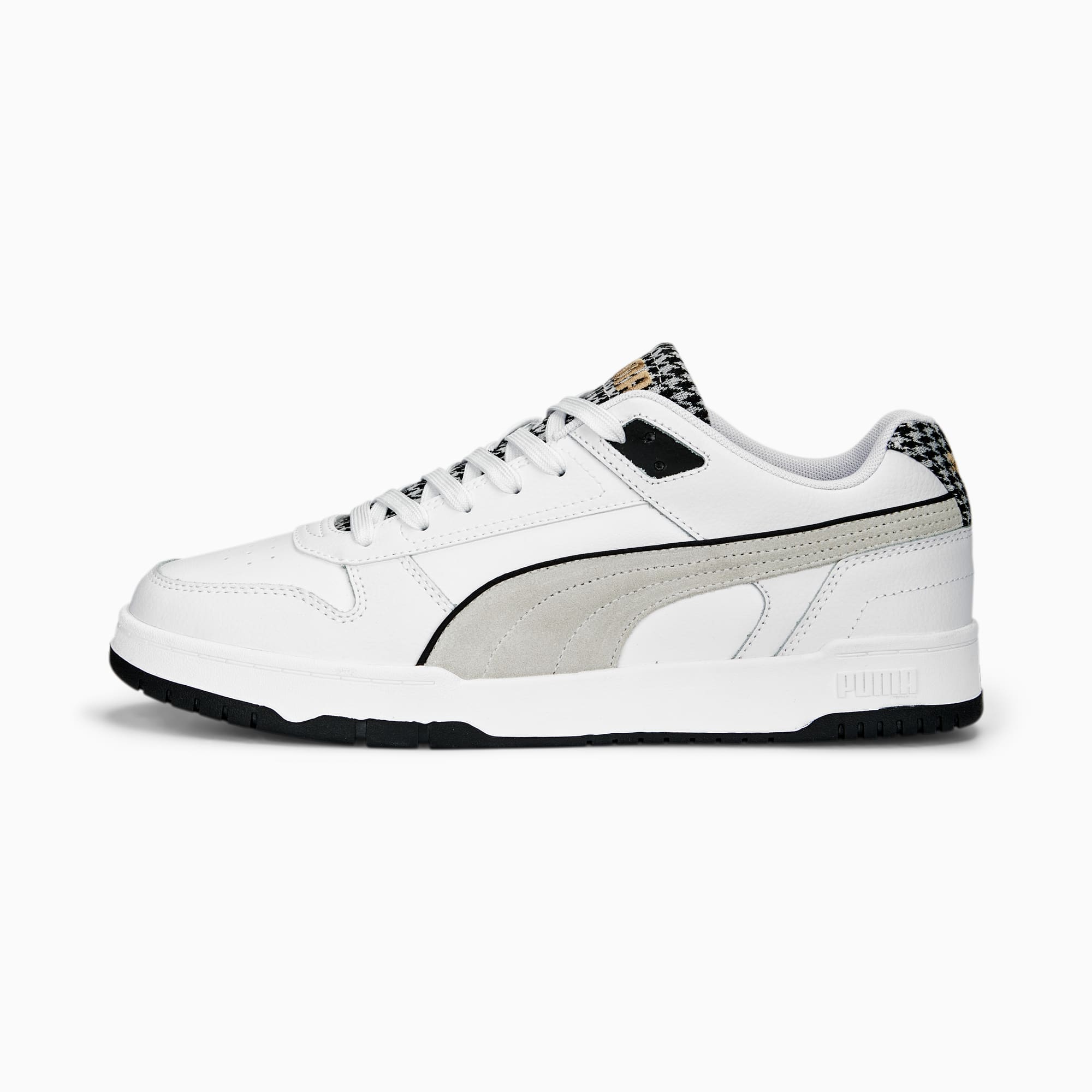 Puma Rbd Game Low Houndstooth Erkek Beyaz Spor Ayakkabı (389321-01)