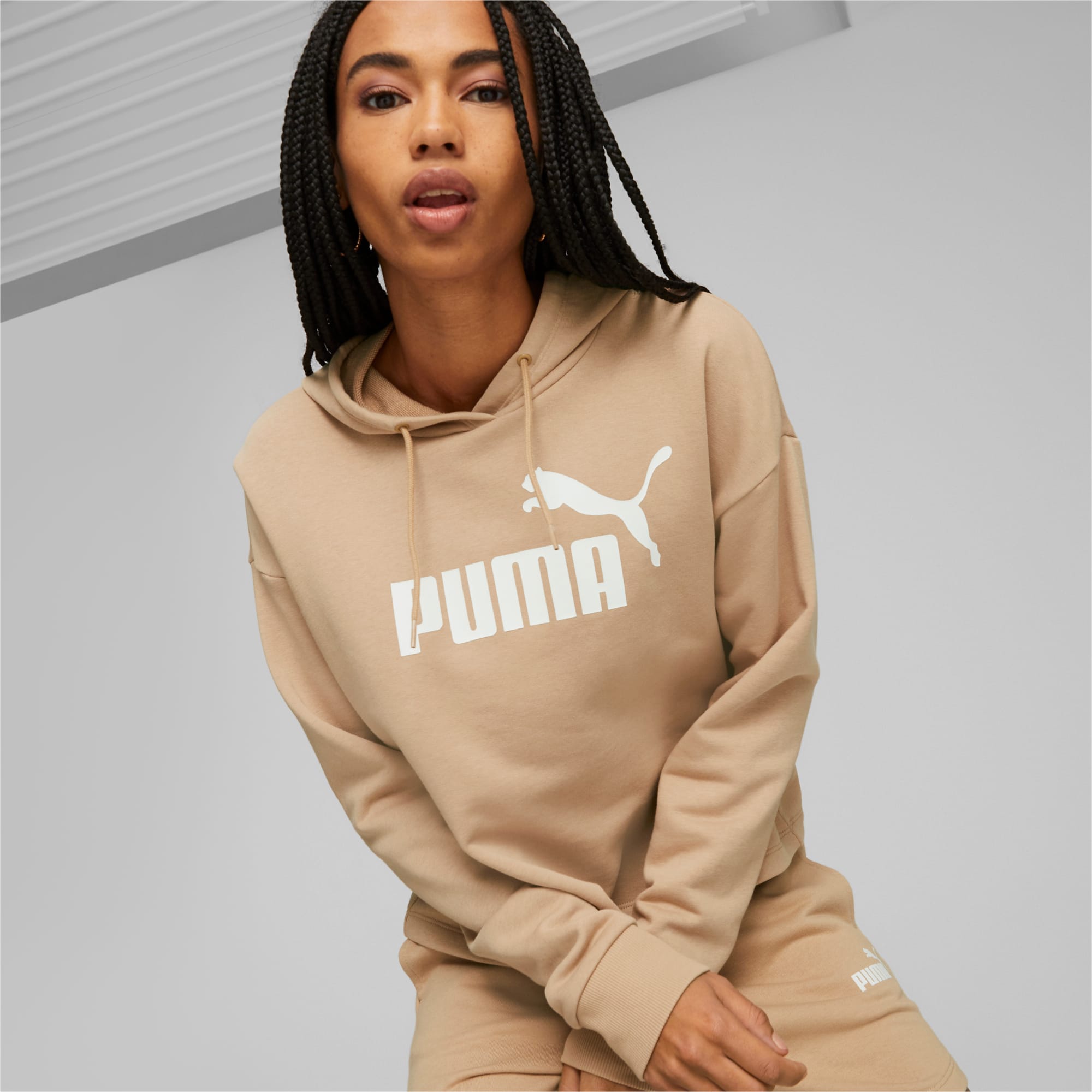 Puma Essentials Kadın Bej Sweatshirt (586870-89)