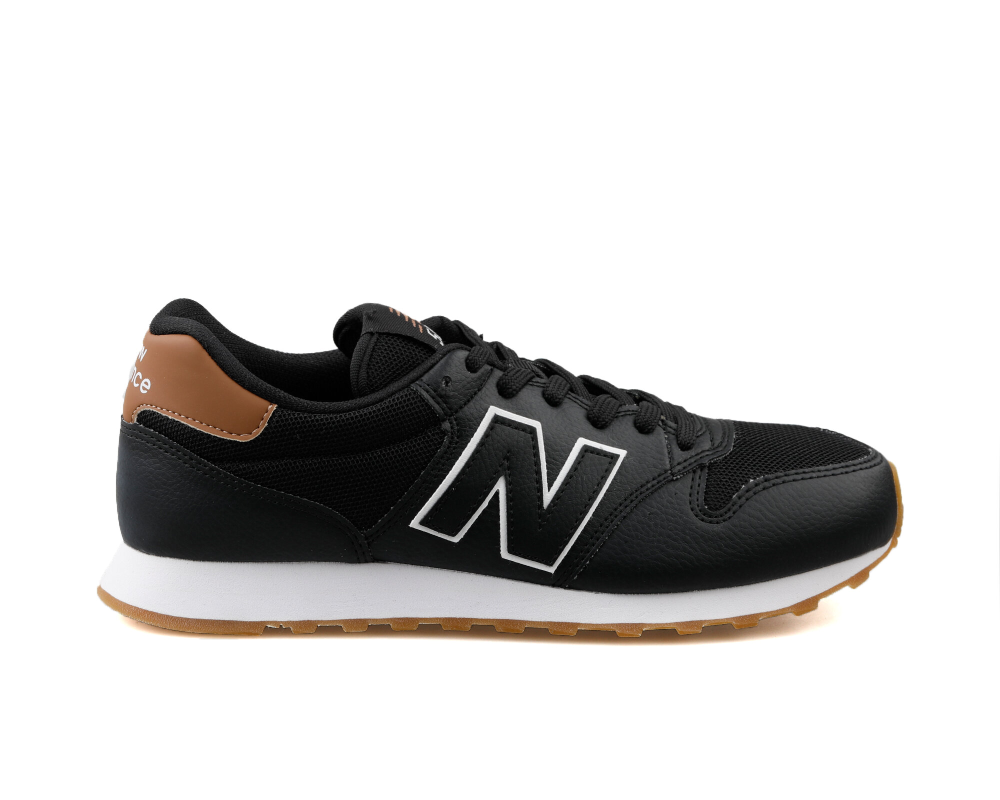 New Balance Lifestyle Erkek Siyah Spor Ayakkabı (GM500TBG)