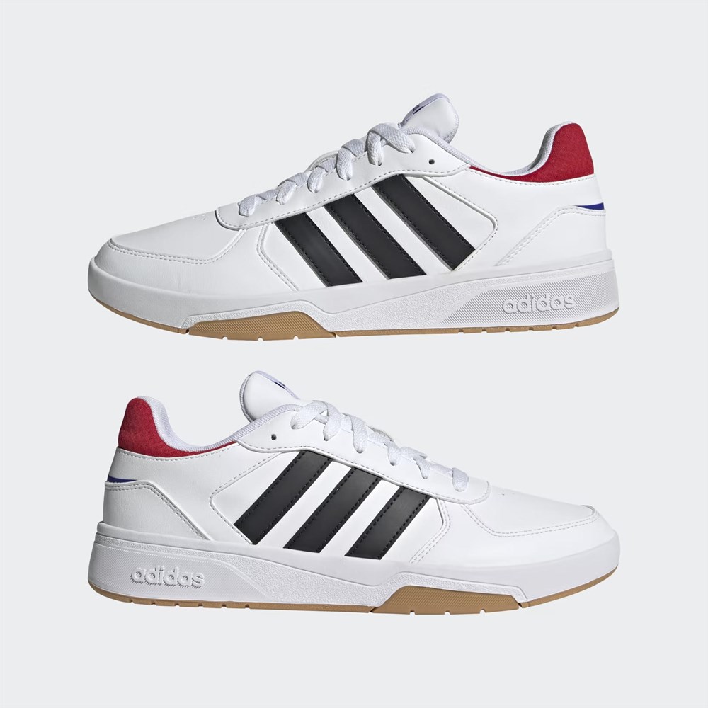 adidas Courtbeat Erkek Beyaz Günlük Spor Ayakkabı (THQ1762)