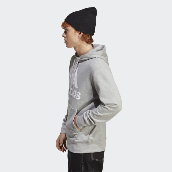 adidas Essentials French Terry Erkek Gri Sweatshirt (IC9364)