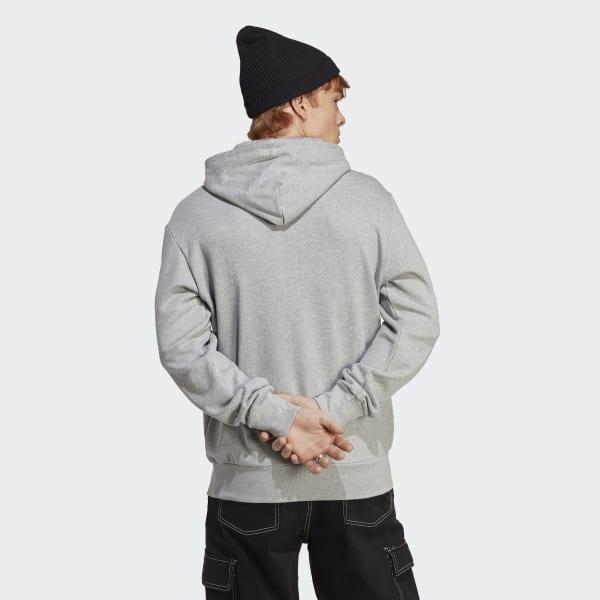 adidas Essentials French Terry Erkek Gri Sweatshirt (IC9364)