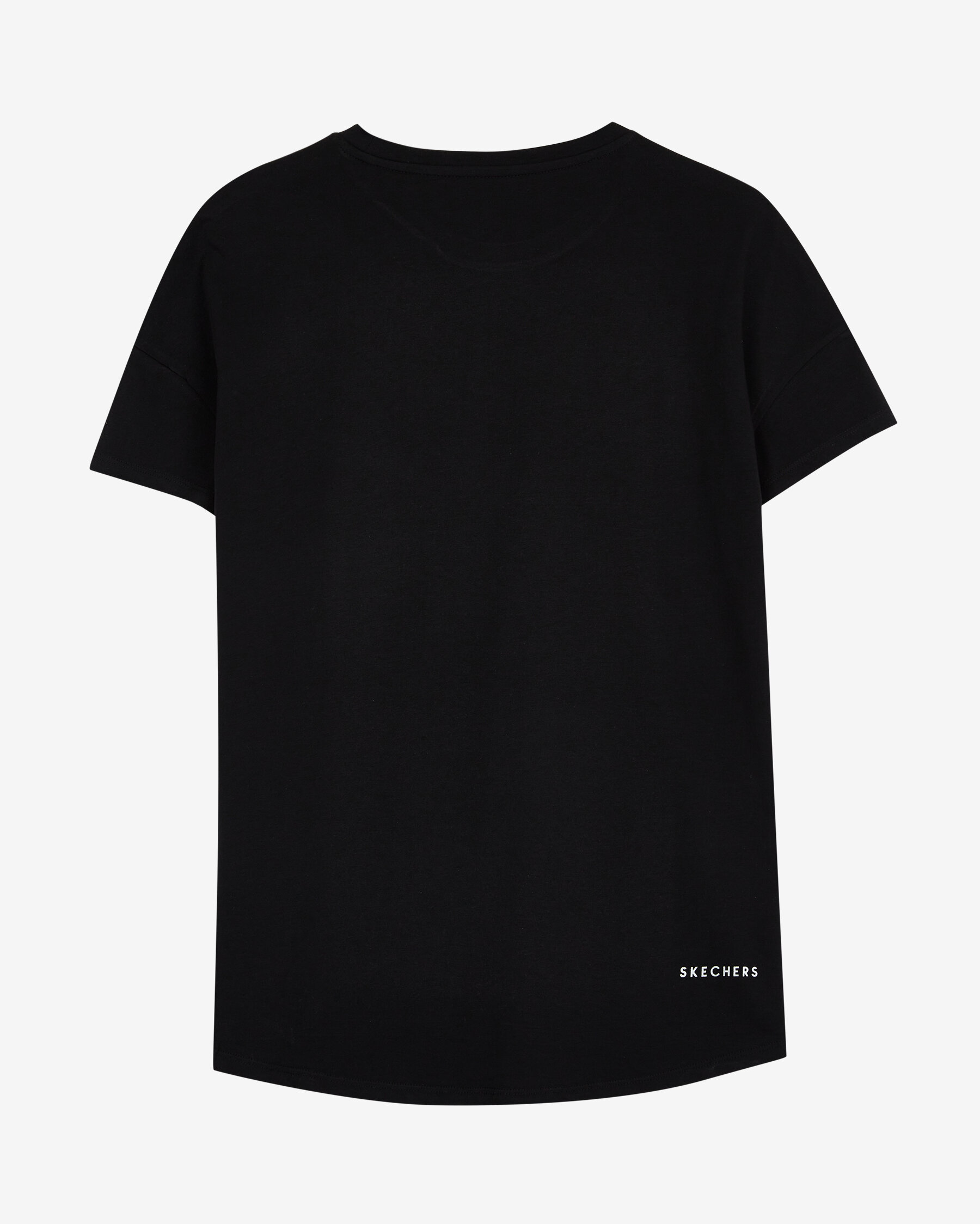 Skechers Graphic Kadın Siyah Tişört (S221482-001)