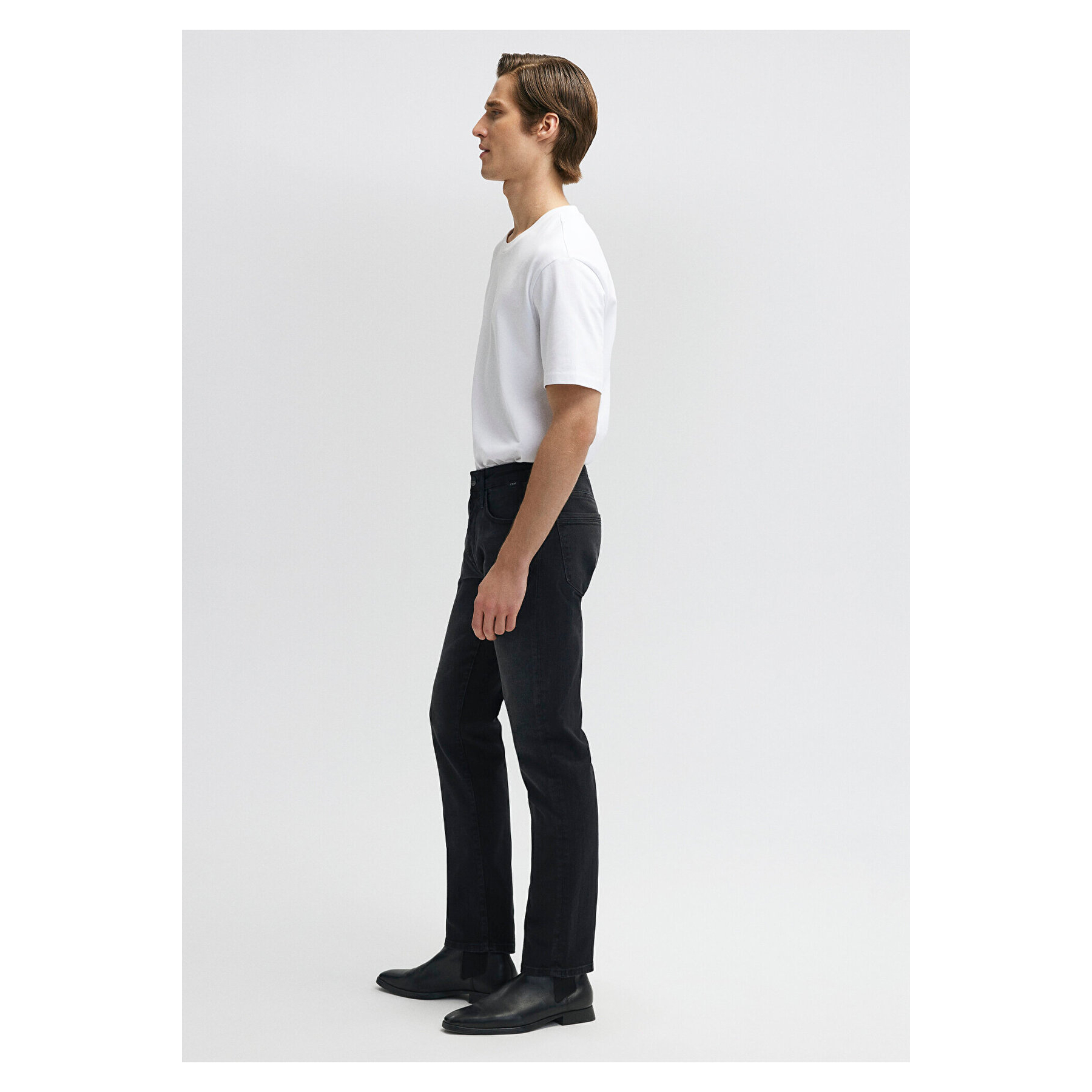 Mavi Jeans Martin Smoke Erkek Siyah Kot Pantolon (0611704-620)