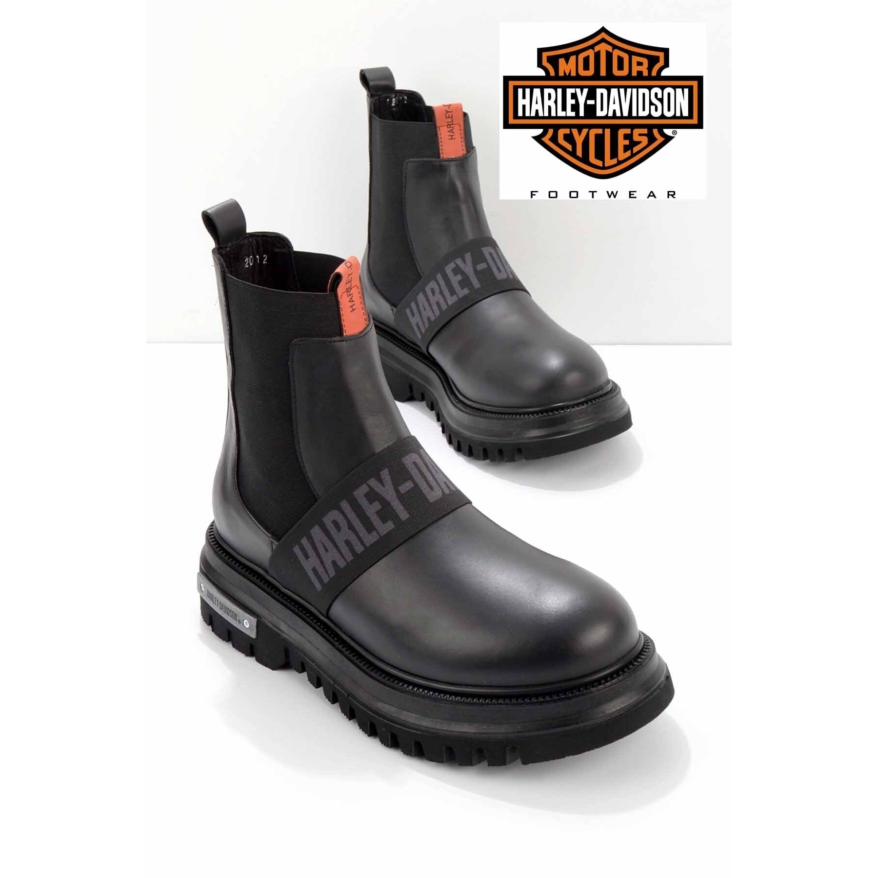 Harley Davidson Polperro Erkek Siyah Bot (021M100557-B14-09)