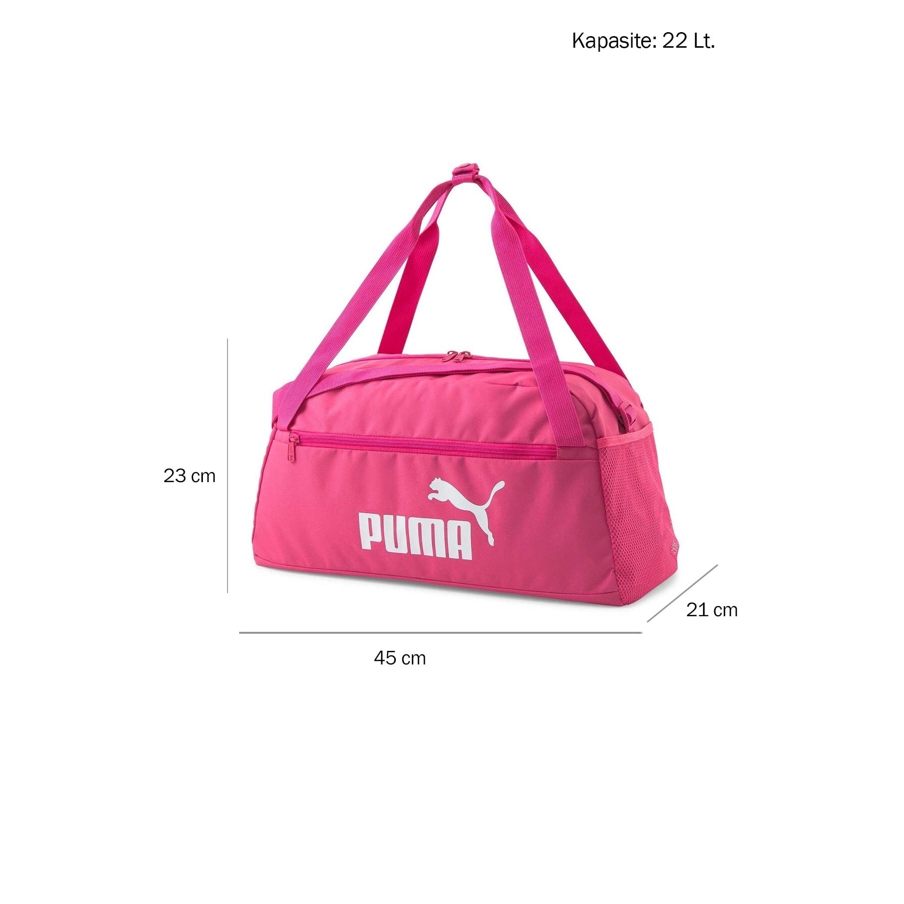 Puma Phase Unisex Pembe Spor Çantası (078033-63)