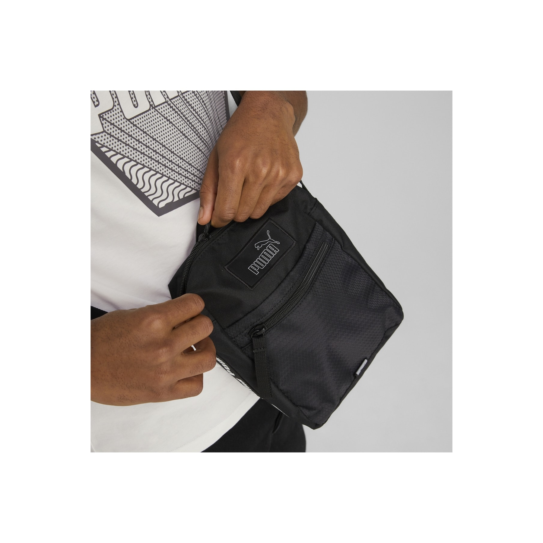 Puma Evoess Portable Erkek Siyah Omuz Çantası (079575-01)
