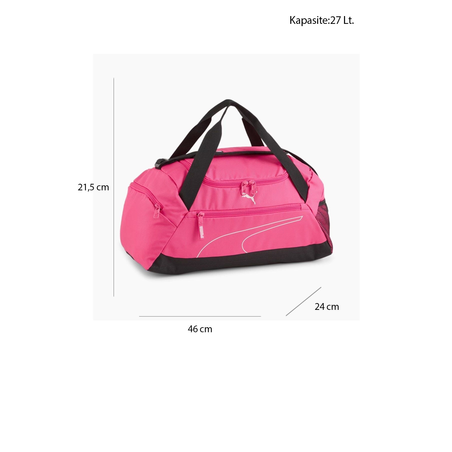 Puma Fundamentals Unisex Pembe Spor Çantası (090960-01)