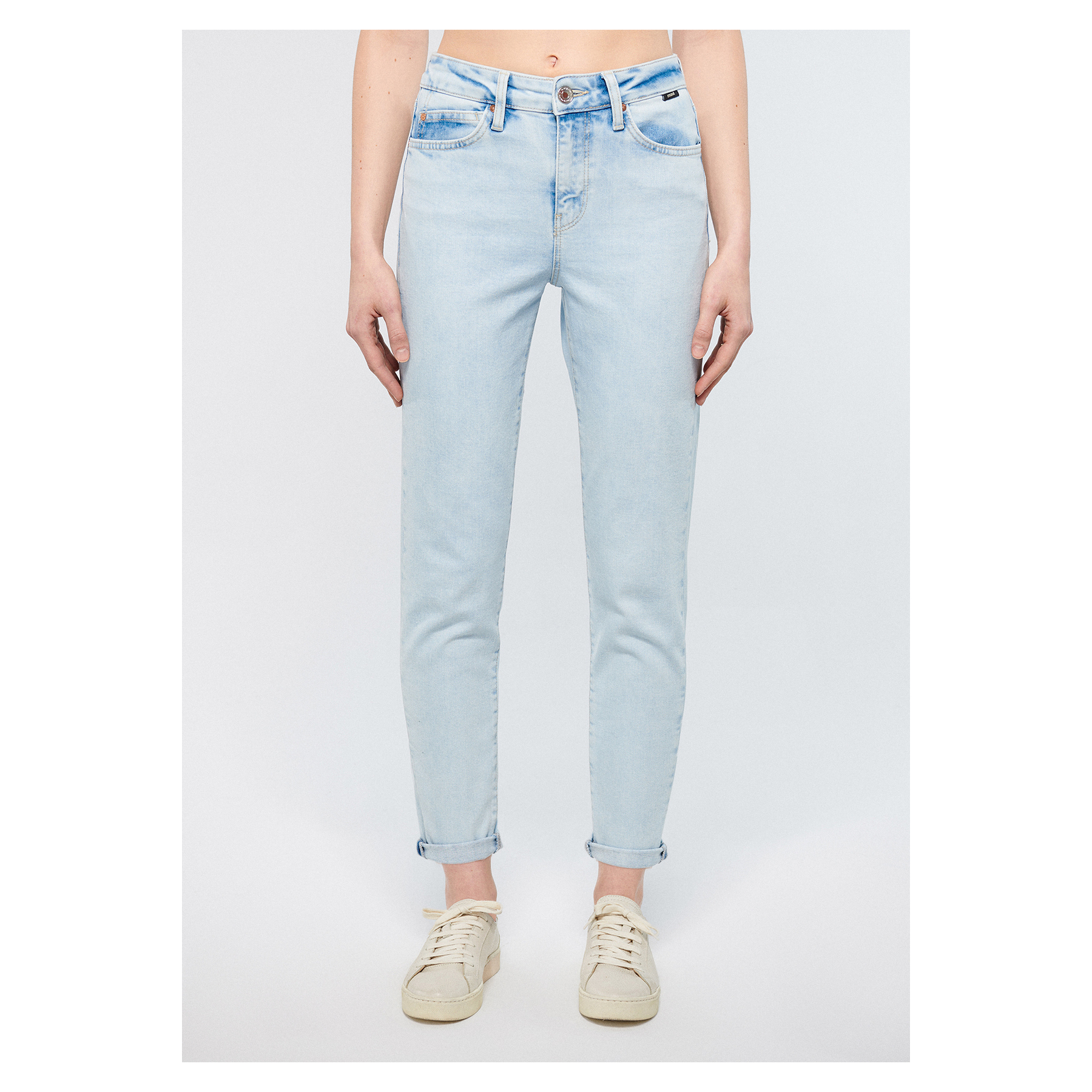 Mavi Jeans Cindy Bleach 90 Kadın Mavi Kot Pantolon (100277-83647)