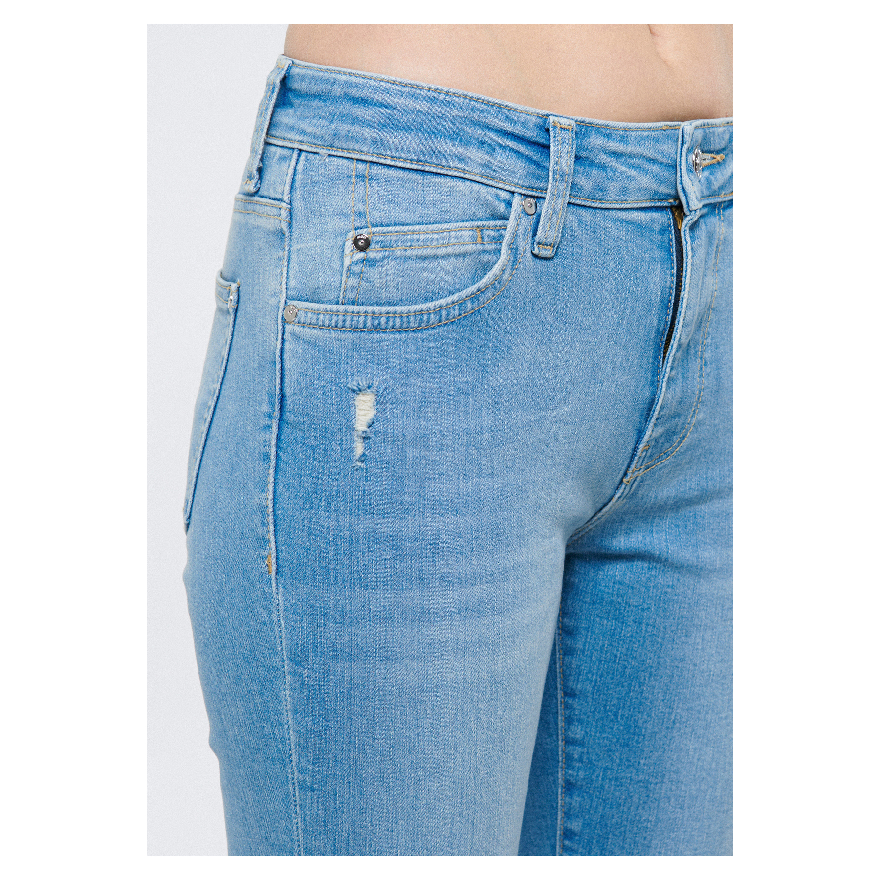 Mavi Jeans Elsa LT Blue Glam Kadın Mavi Kot Pantolon (1010039-81285)