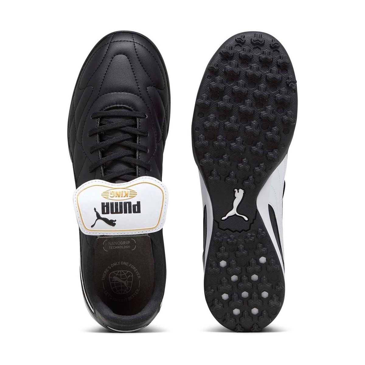 Puma King Top Tt Erkek Siyah Halı Saha Ayakkabısı (107417-01)