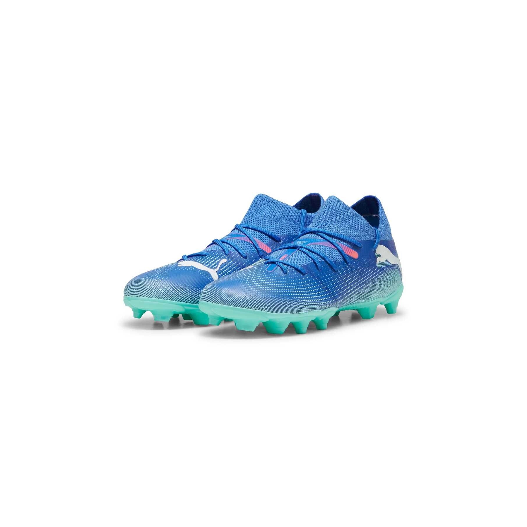 Puma Future 7 Match Fg/Ag Çocuk Mavi Krampon (107945-01)