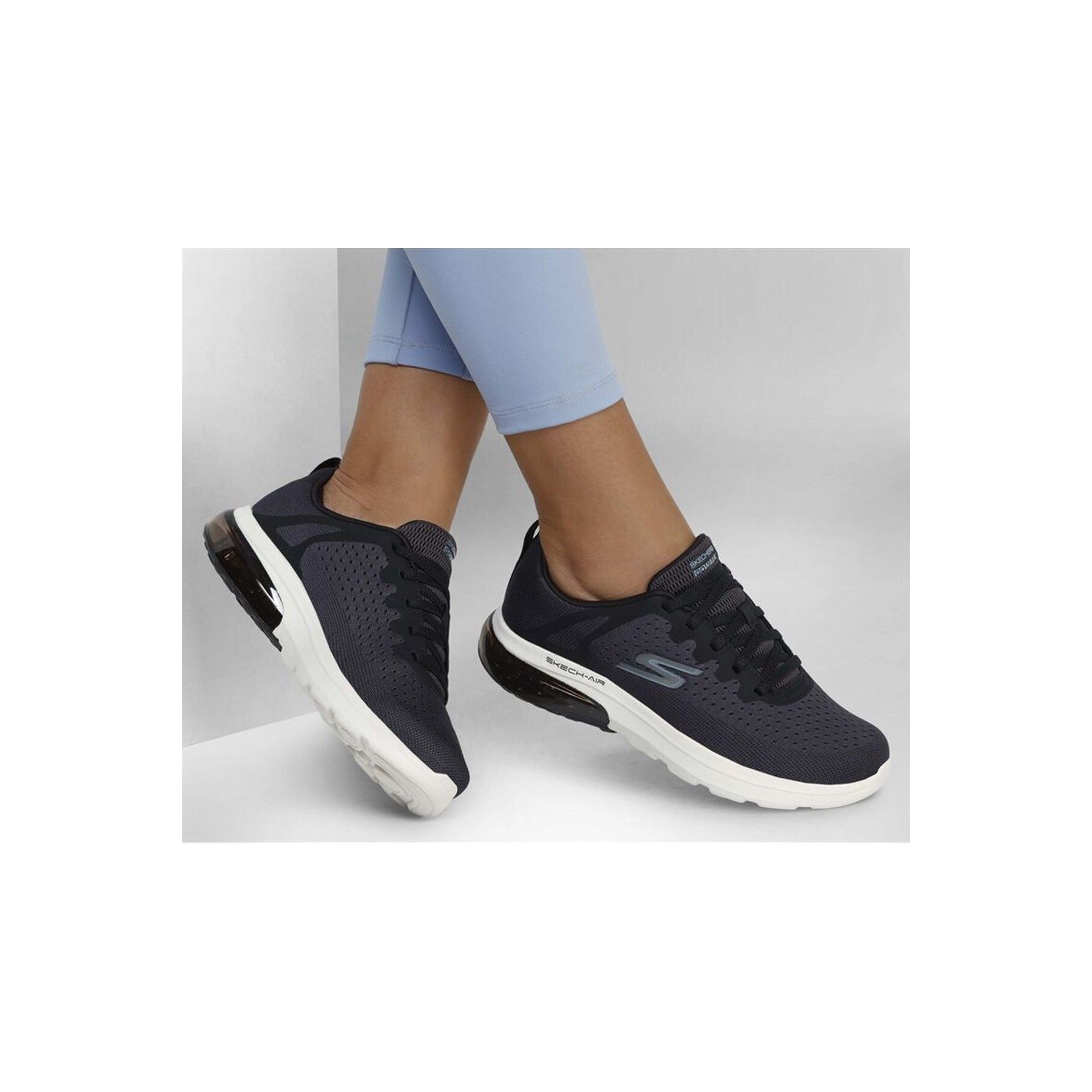 Skechers Go Walk Air 2.0 Siyah Spor Ayakkabı (124362 BKLB)