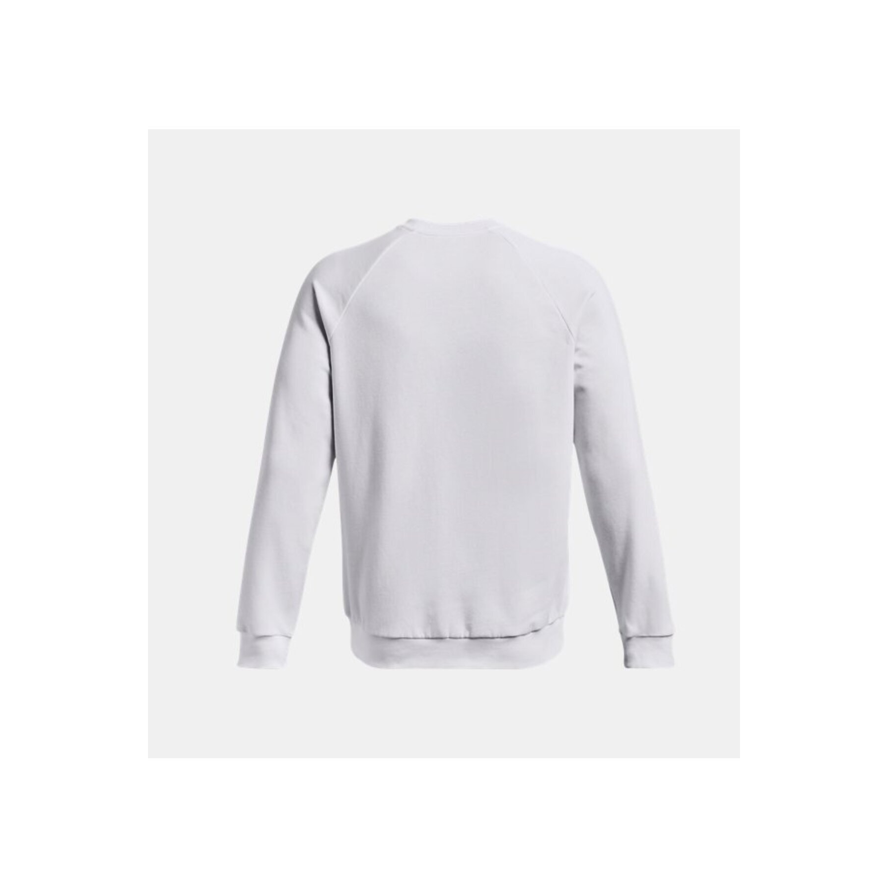 Under Armour Rival Fleece Crew Erkek Beyaz Sweatshirt (1379755-100)