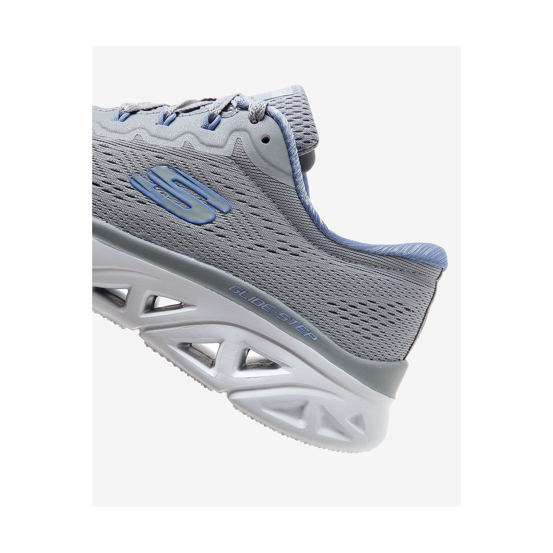 Skechers Glide-Step Gri Spor Ayakkabı (149940 GYLV)