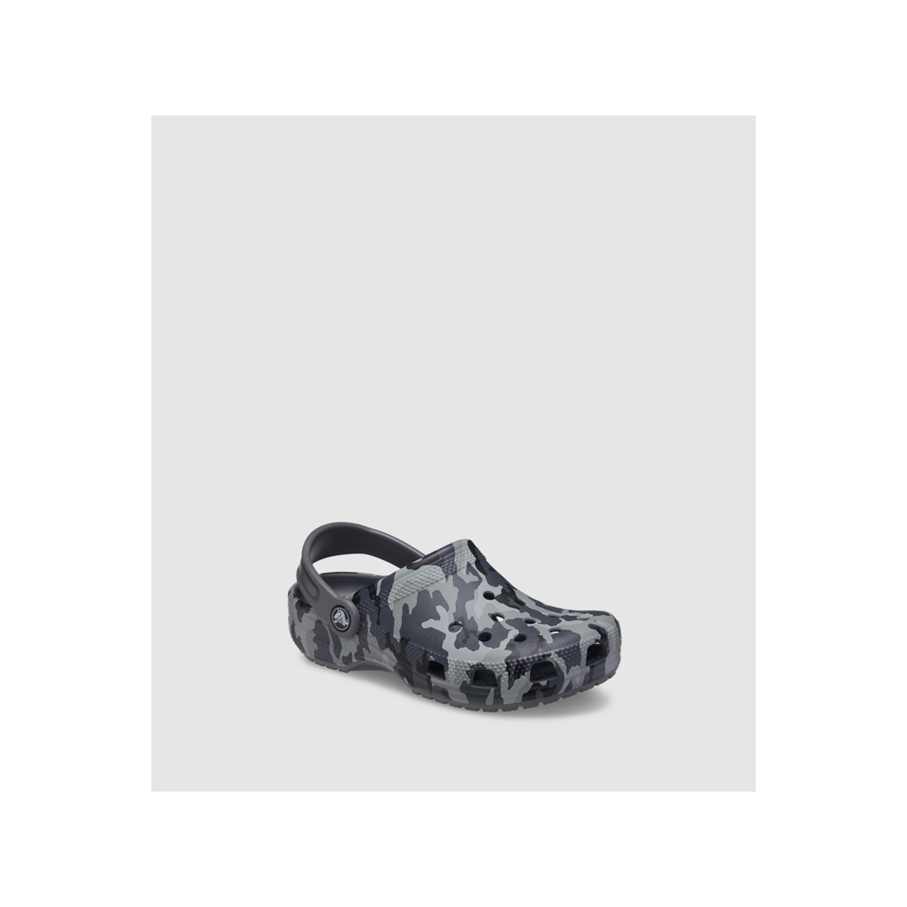 Crocs Classic Camo Clog Çocuk Siyah Terlik (207593-097)