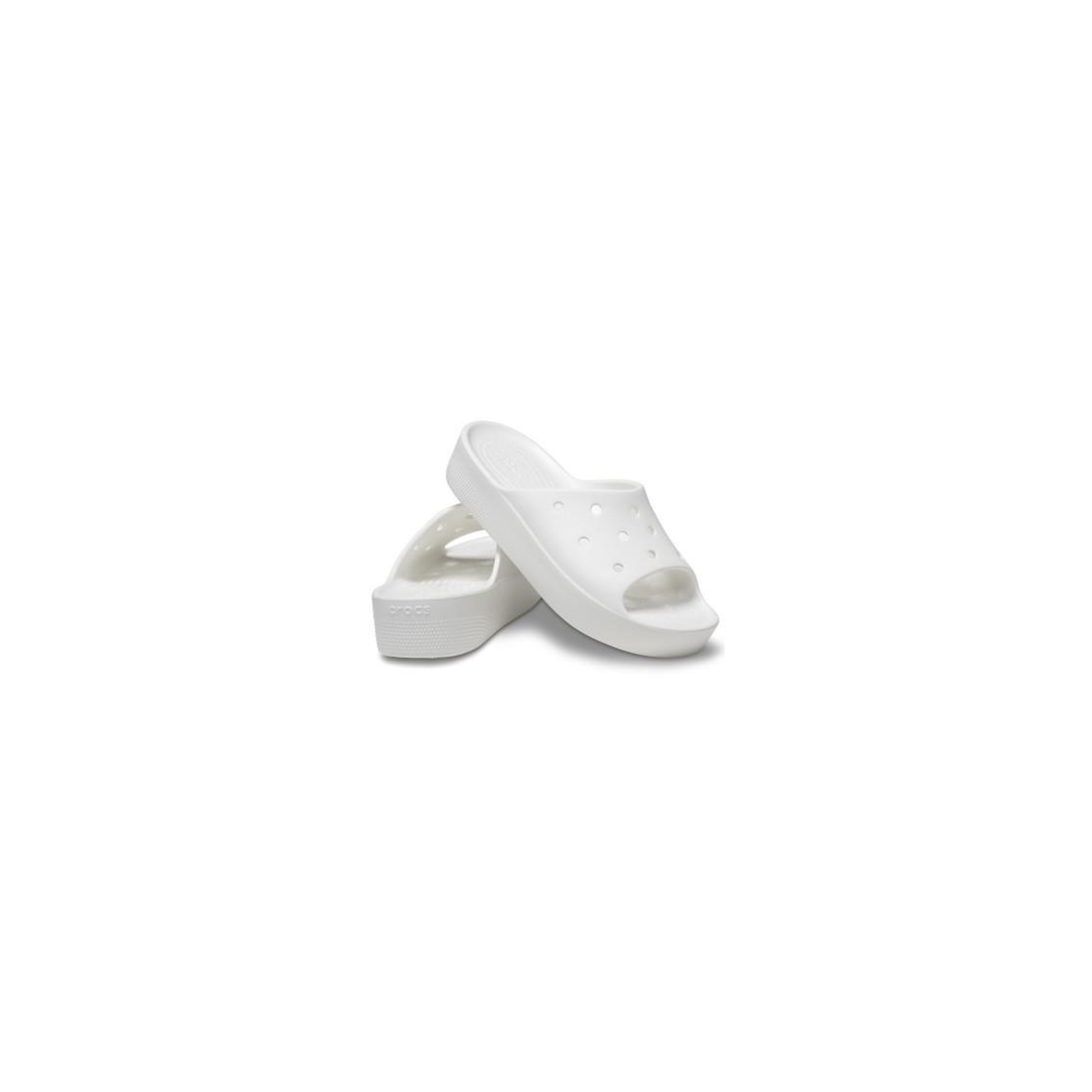 Crocs Classic Platform Slide Beyaz Terlik (208180-100)