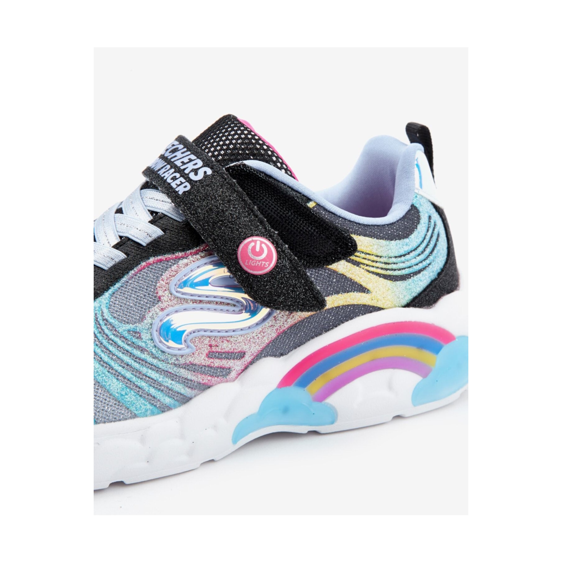 Skechers Rai̇nbow Racer Çocuk Siyah Spor Ayakkabı (302309L BKMT)