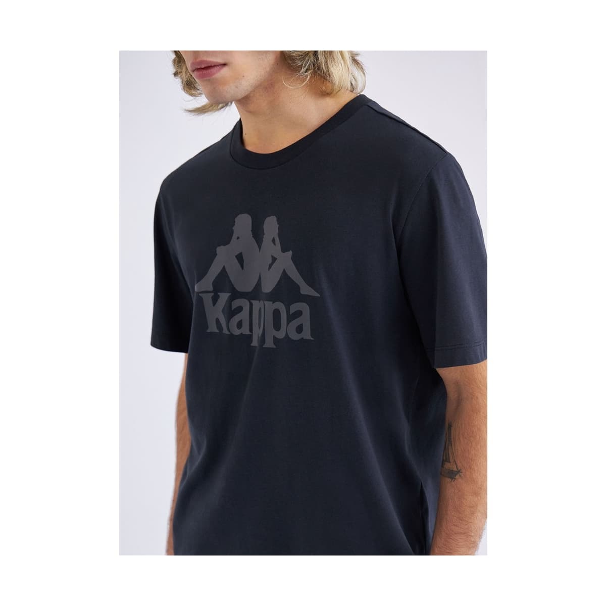 Kappa Authentic Tahitix Erkek Siyah Tişört (331F7HW-005)