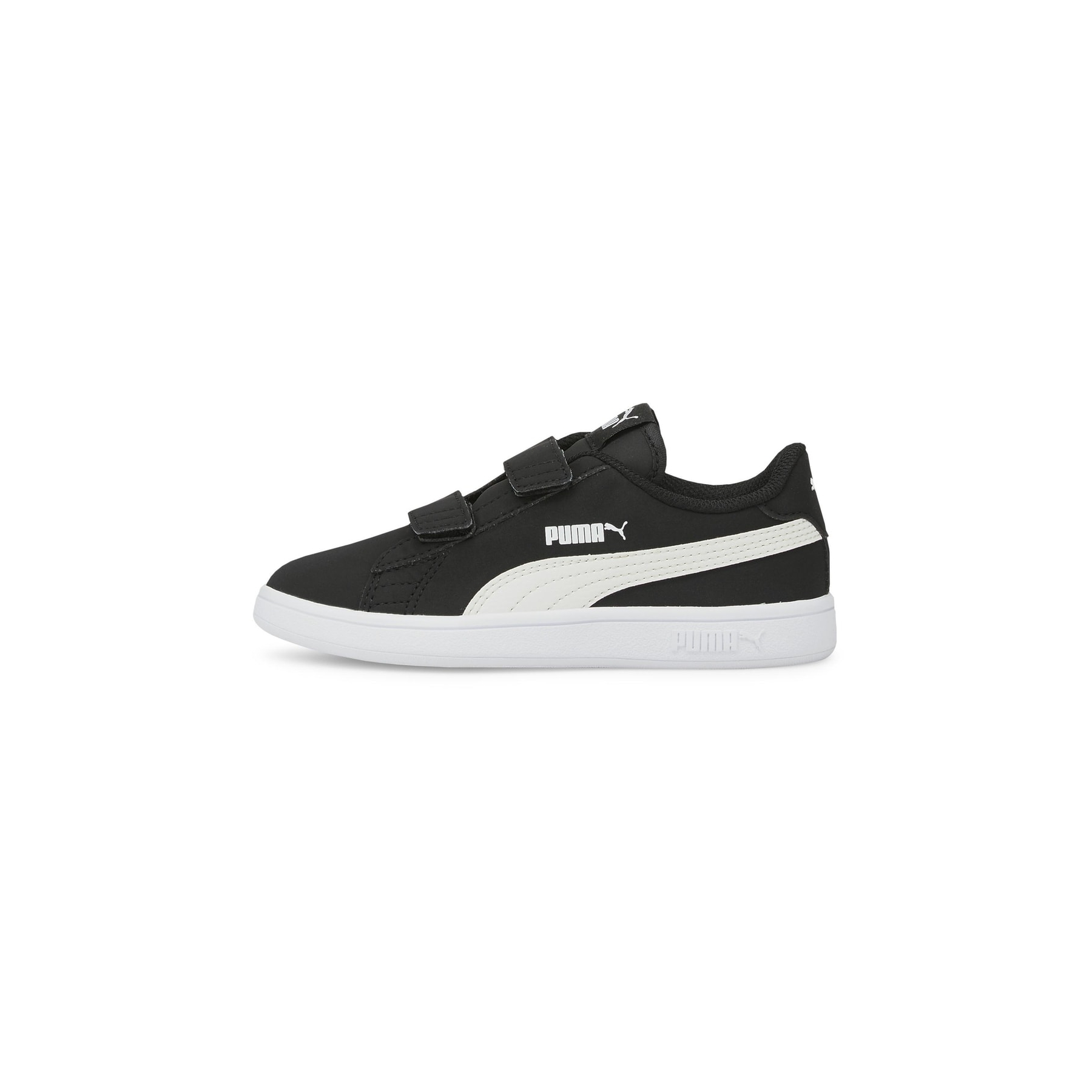 Puma Smash V2 Buck Çocuk Siyah Spor Ayakkabı (365183-34)