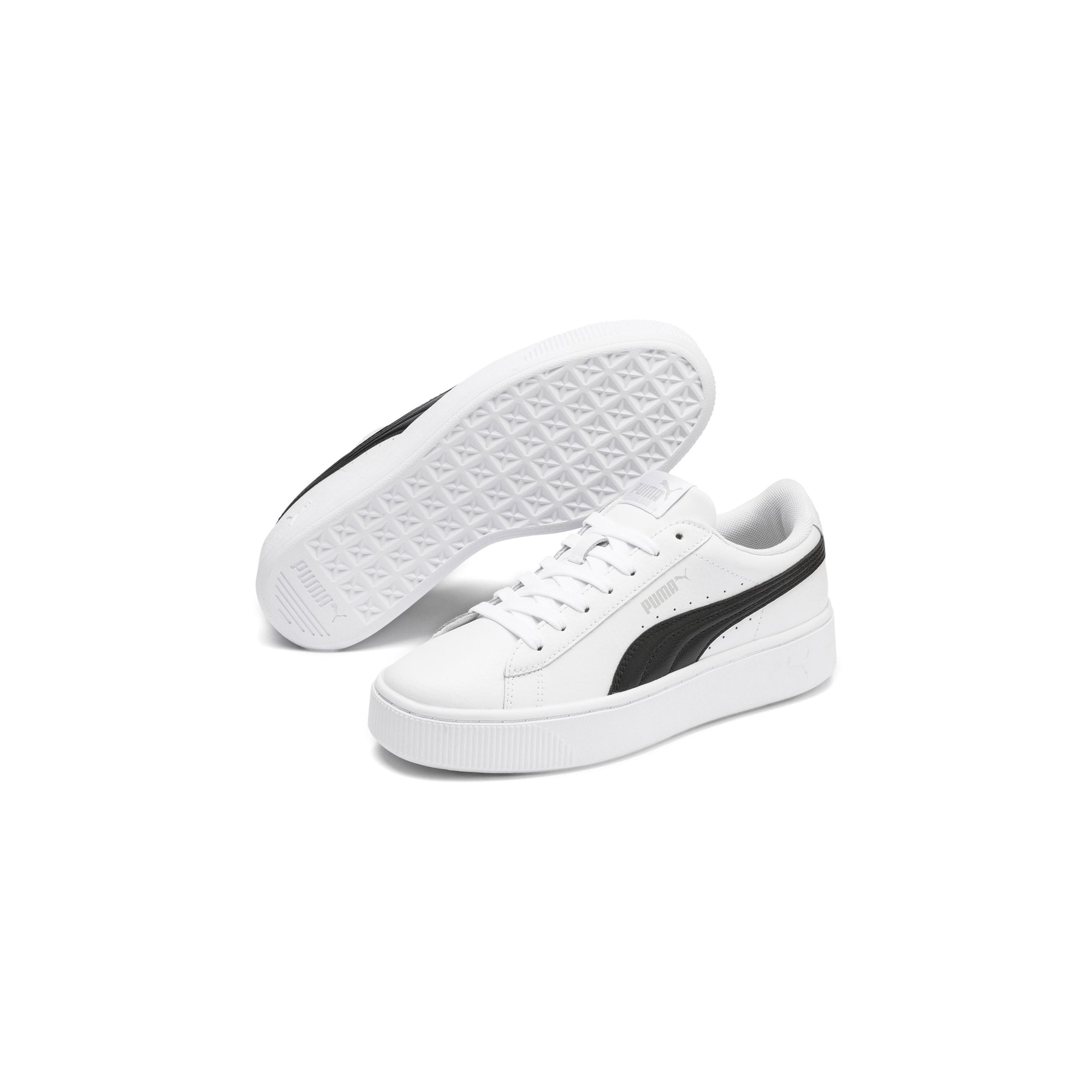 Puma Vikky Stacked Kadın Beyaz Spor Ayakkabısı (369143-07)