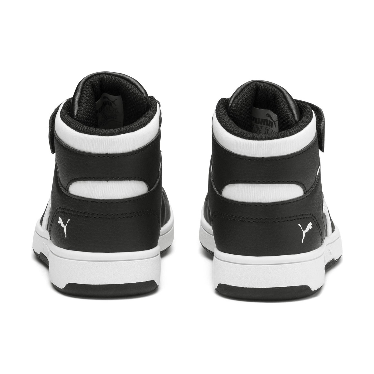 Puma Rebound Layup Çocuk Siyah Spor Ayakkabı (370488-01)