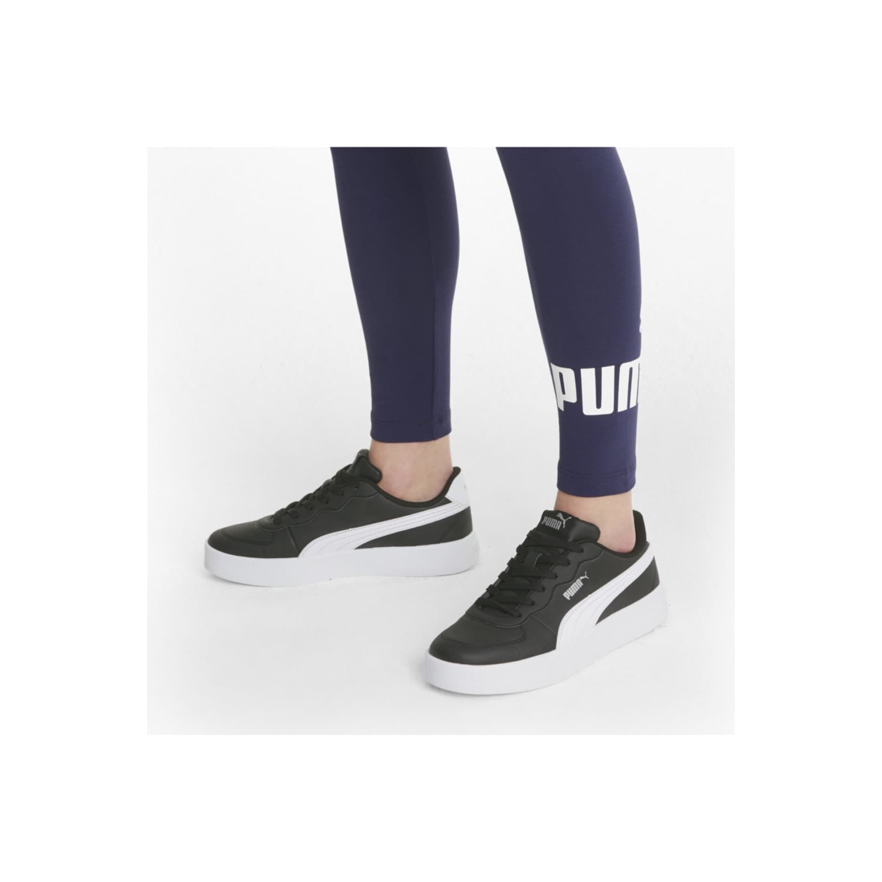 Skye Clean Kadın Siyah Spor Ayakkabı (380147-01)
