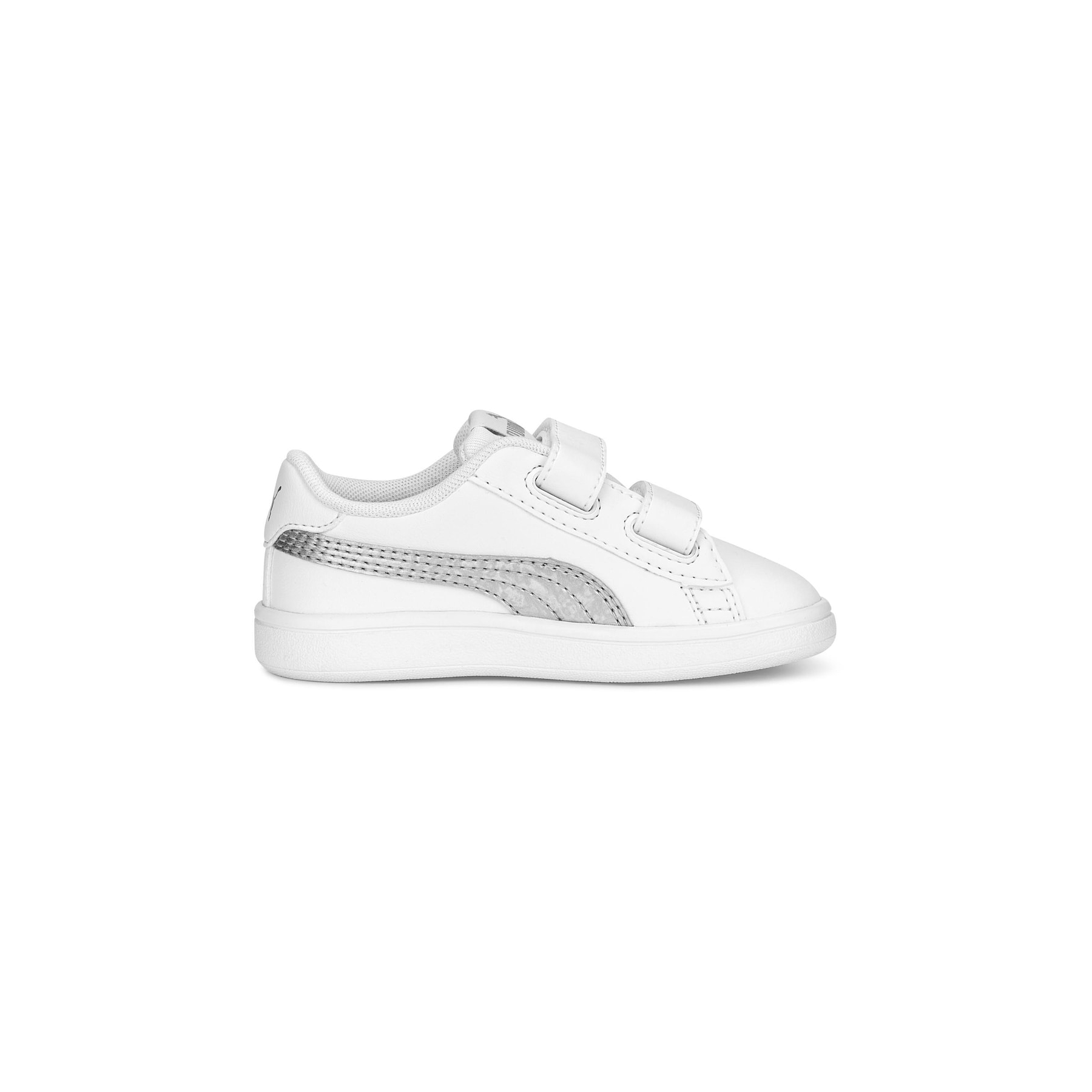 Puma Smash V2 Metallics Beyaz Spor Ayakkabı (389684-01)