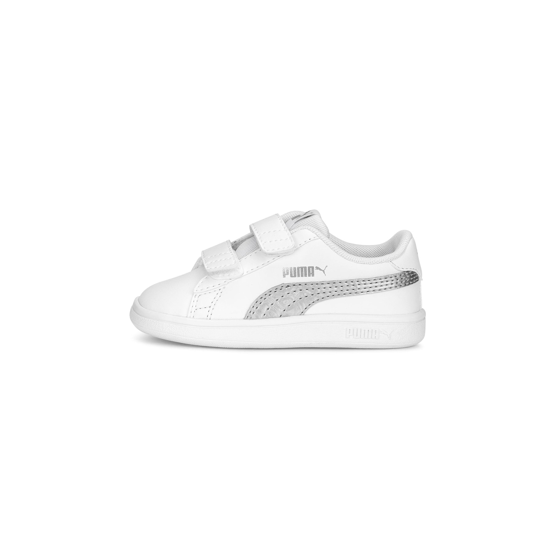 Puma Smash V2 Metallics Beyaz Spor Ayakkabı (389684-01)
