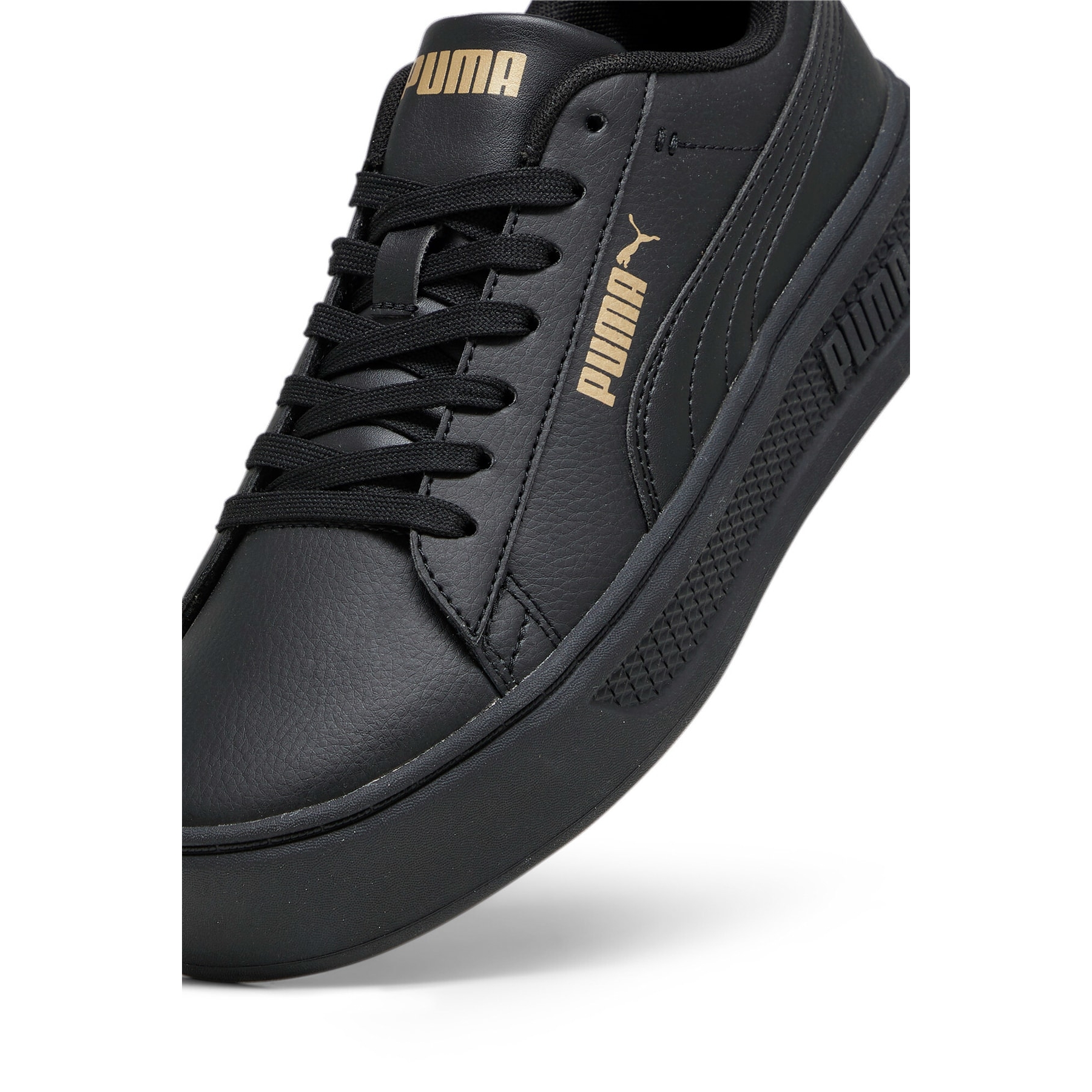 Puma Smash Platform Kadın Siyah Günlük Spor Ayakkabı (390758-07)