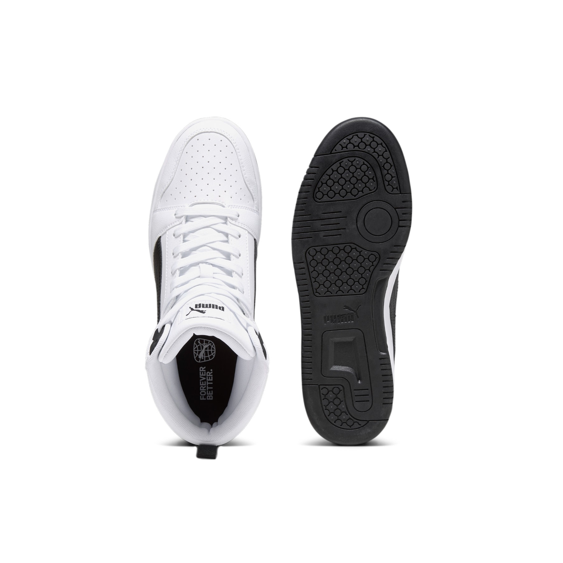 Puma Rebound V6 Erkek Beyaz Spor Ayakkabı (392326-02)