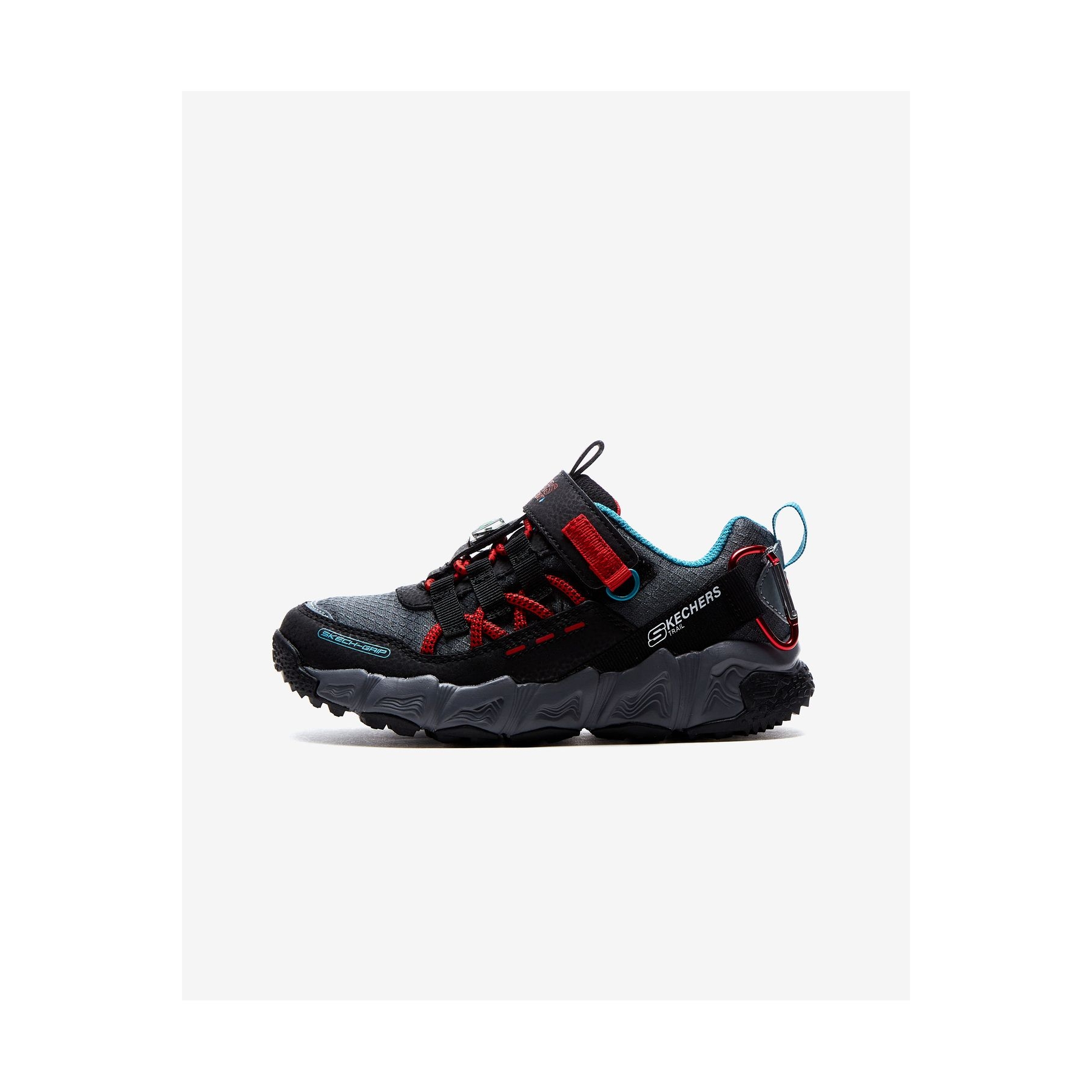 Skechers Veloci̇trek - Pro Scout Siyah Spor Ayakkabı (406423L BKRD)