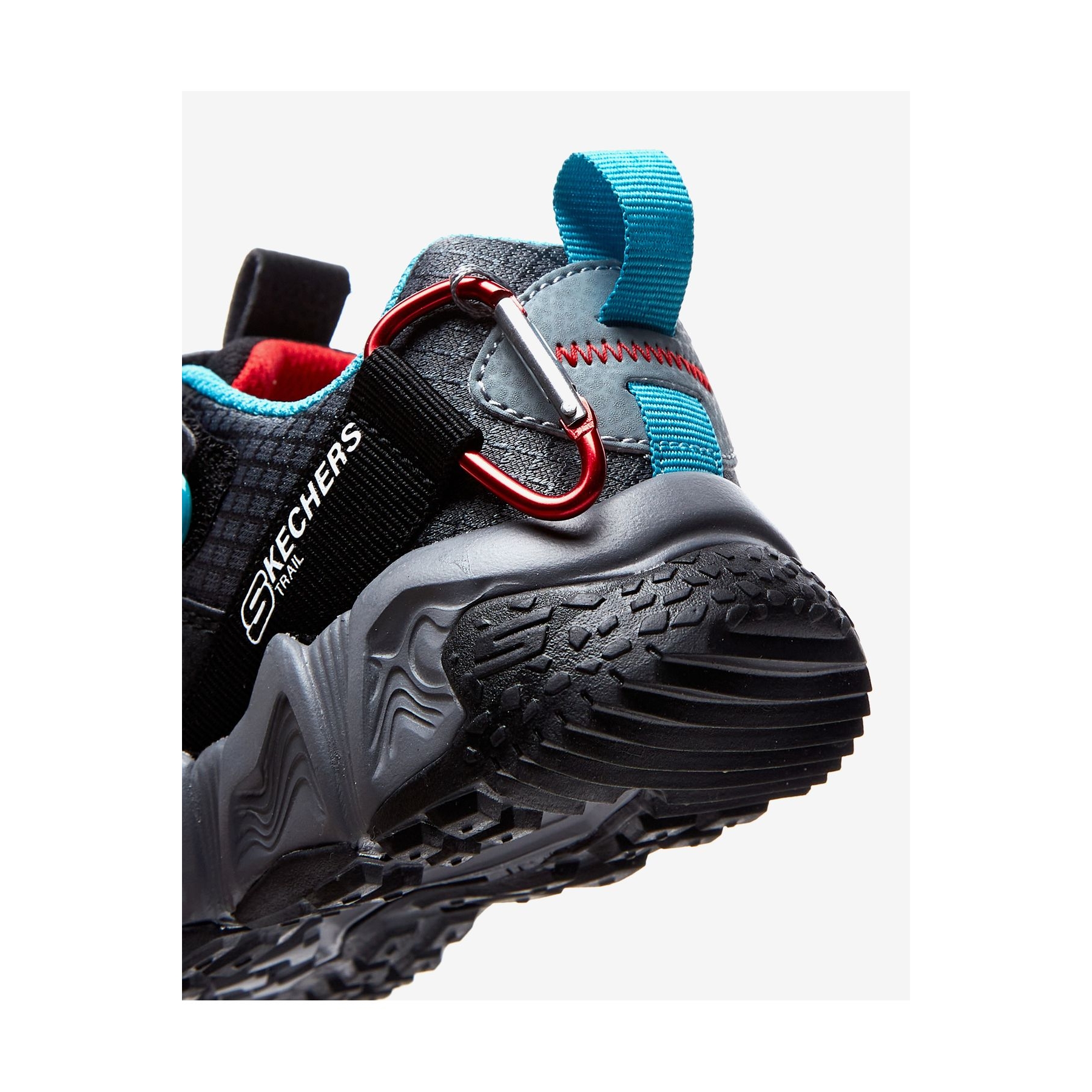 Skechers Veloci̇trek - Pro Scout Siyah Spor Ayakkabı (406423L BKRD)