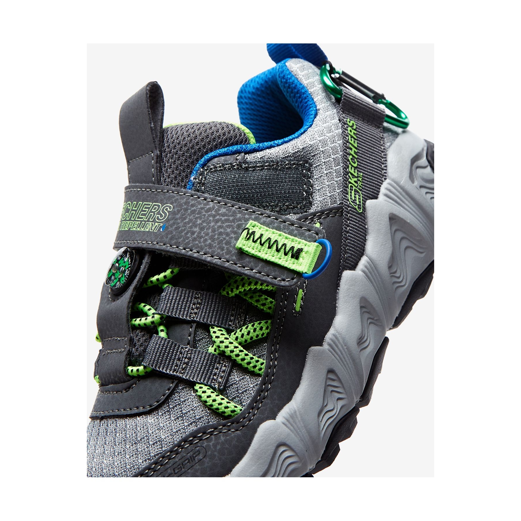 Skechers Veloci̇trek - Pro Scout Gri Spor Ayakkabı (406423L CCLM)