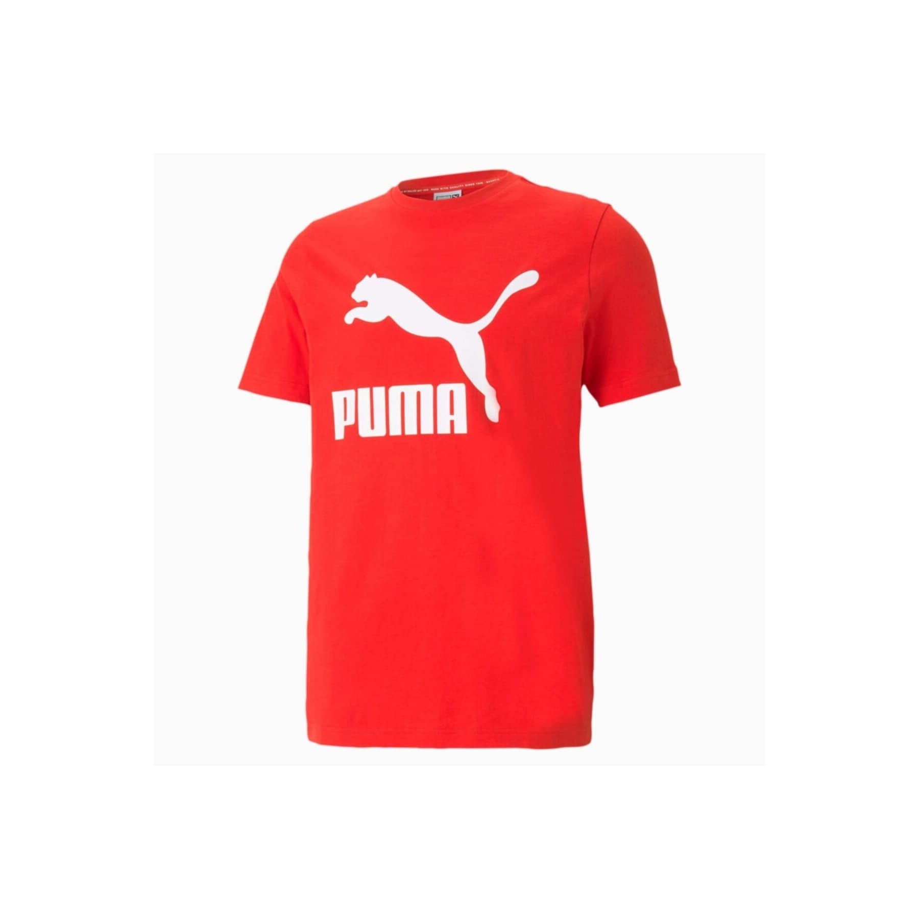 Puma Classics Logo Erkek Kırmızı Tişört (530088-11)