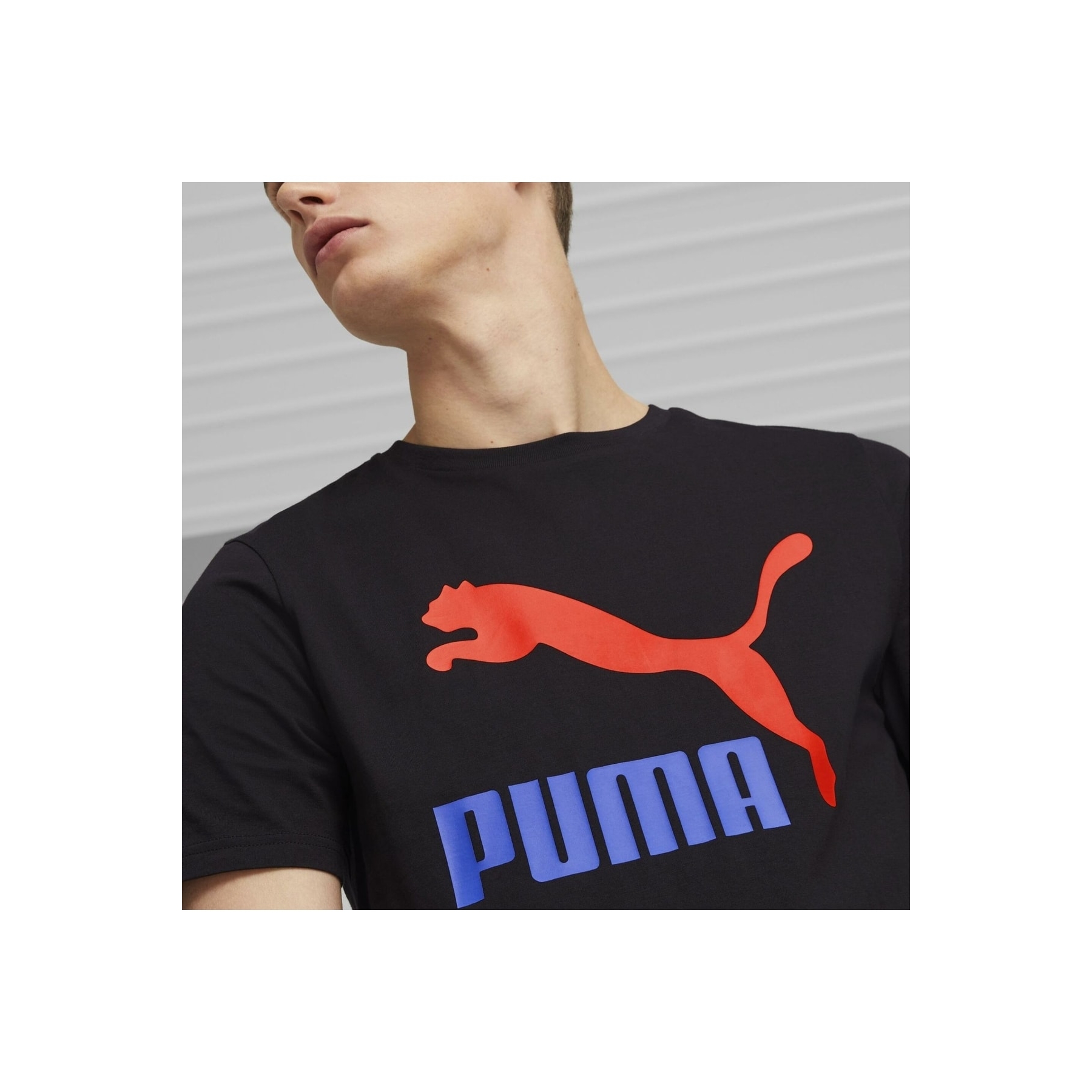 Puma Classics Logo Erkek Siyah Tişört (538069-01)