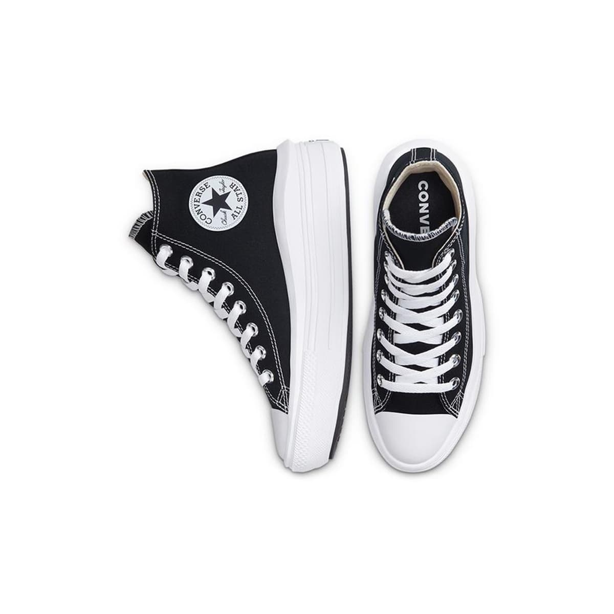 Chuck Taylor All Star Move Siyah Spor Ayakkabı (568497C)