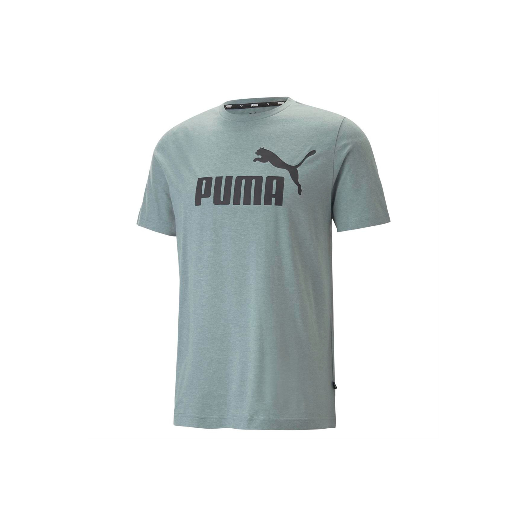 Puma Essentials Heather Erkek Gri Tişört (586736-84)